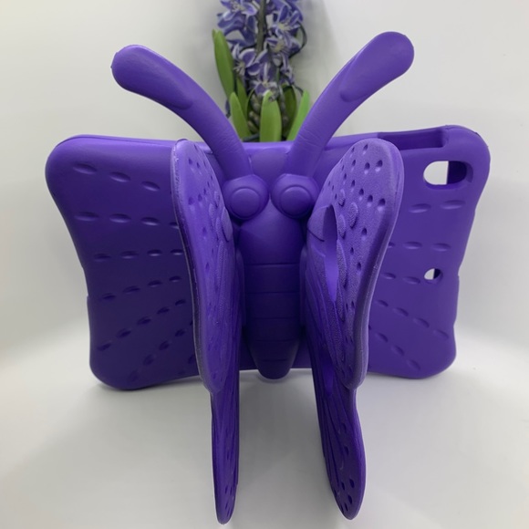 iPad 7th generation purple butterfly covers - Picture 5 of 6